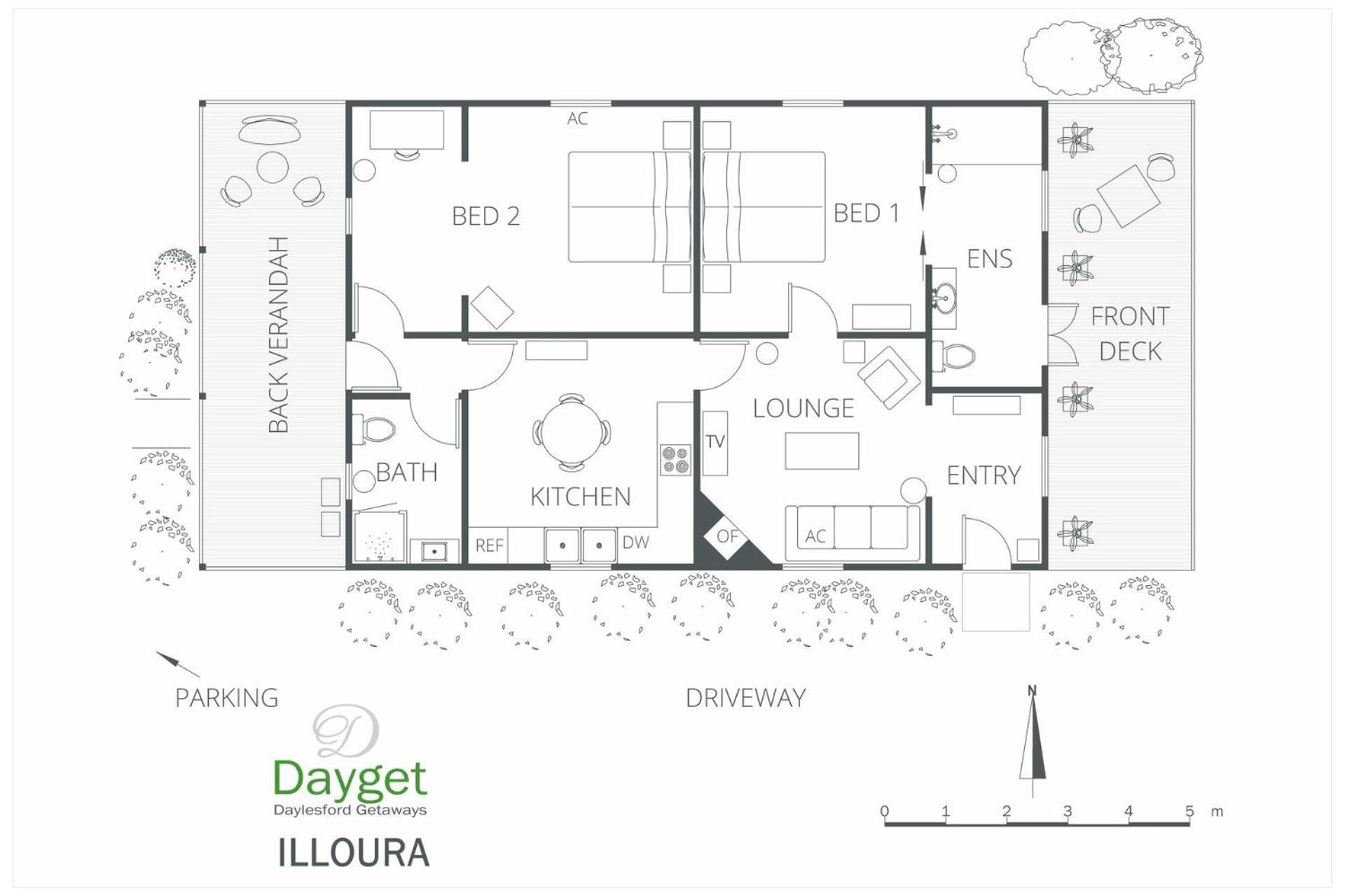 Illoura Villa Hepburn Springs Ngoại thất bức ảnh